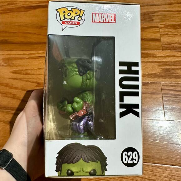 Funko Pop! Games Marvel Avengers Gamerverse Hulk Vinyl Bobble Head #629 - Picture 4 of 9